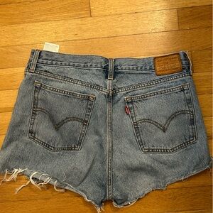 Levi’s Denim Cutoff Wedgie Shorts